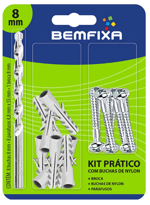 Kit Pratico Bemfixa 08Mm